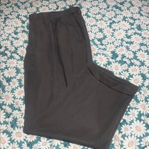 Haggar Charcoal Dress Pants for Men